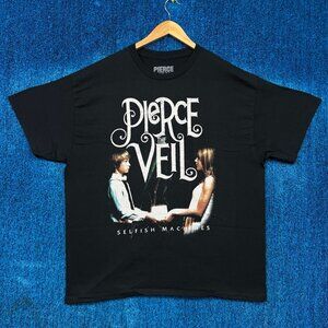 Pierce the Veil Selfish Machines Album Cover Art Band Tee XL
